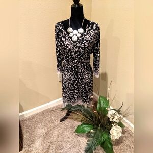 👗Chicos Printed Dress Sz2